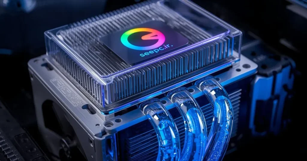 نصب سیستم خنک کننده مایع هوشمند روی پردازنده در کیس گیمینگ