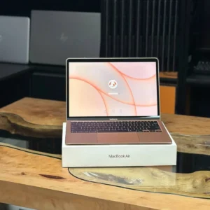 لپ تاپ اپل ایر m1 رز گلد 2020